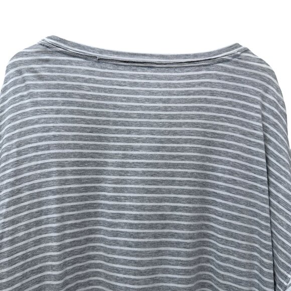 Calvin Klein Performance Womens Top Gray Stripe Tee Plus Size 3X Tunic Tee NWT - Picture 6 of 10